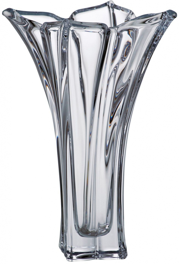 FLORALE KRIŠTÁĽOVÁ VÁZA 28 cm