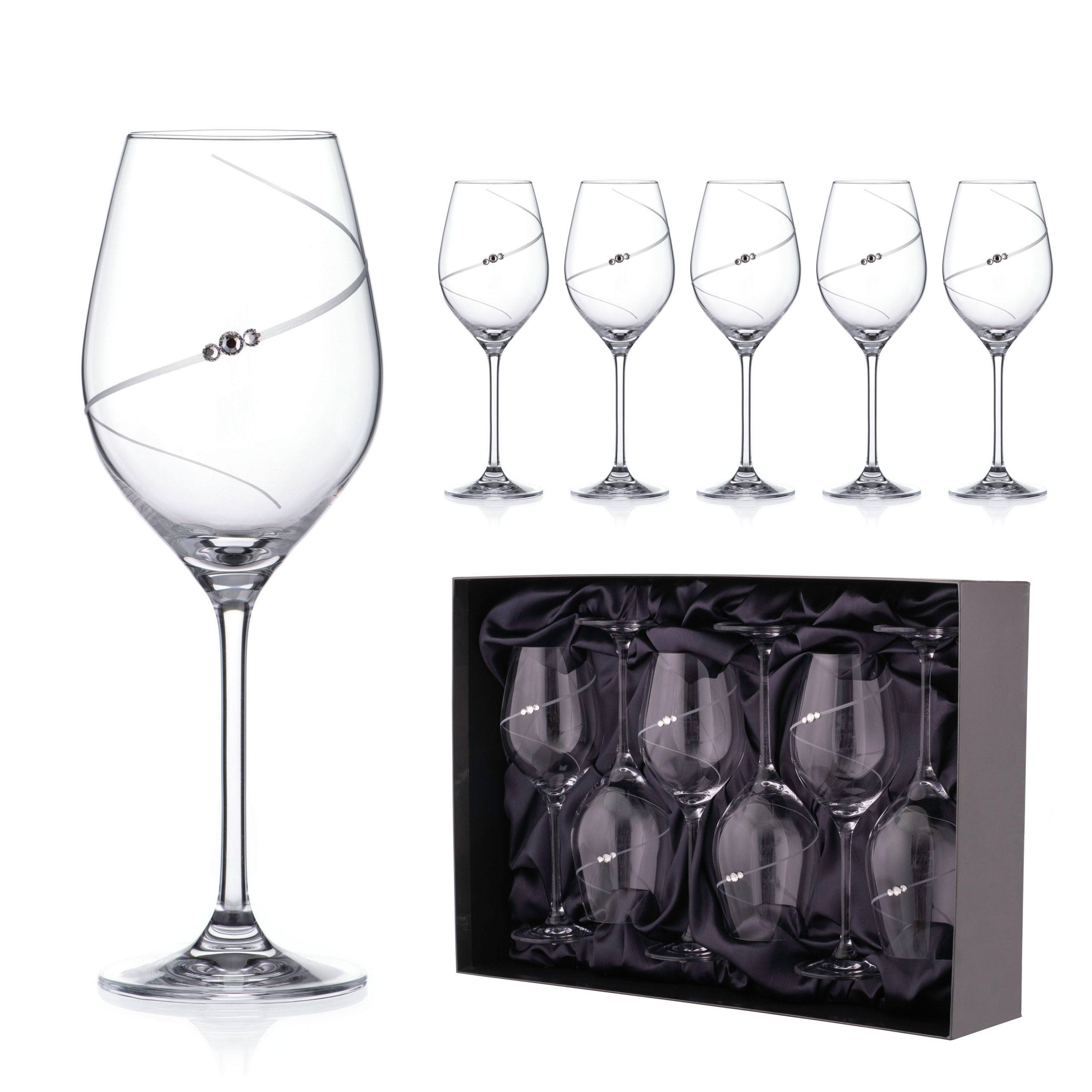 SILHOUETTE POHÁRE NA BIELE VÍNO 360 ml - 6 kusov