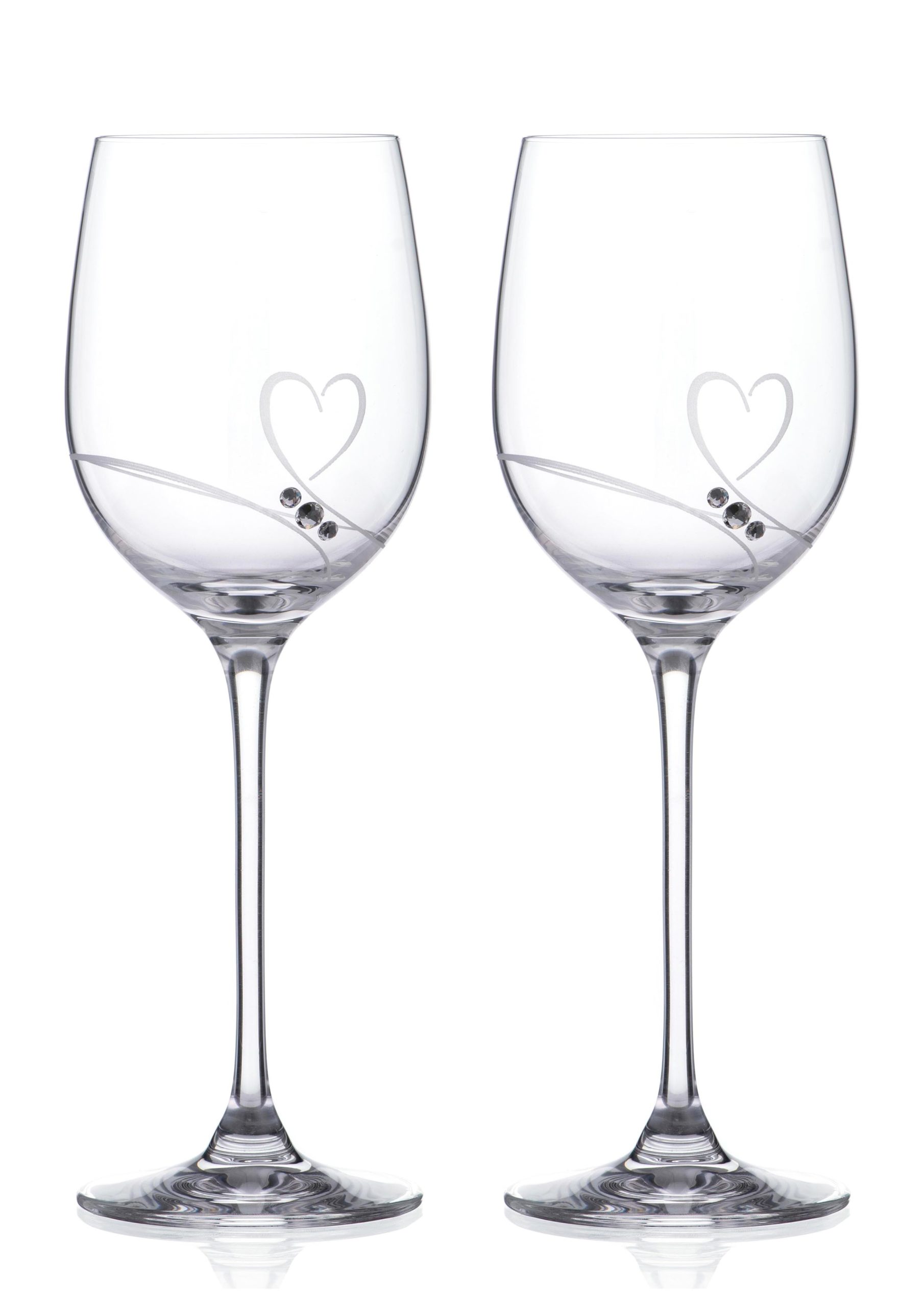 ROMANCE SVADOBNÉ POHÁRE 330 ml - 2 kusy