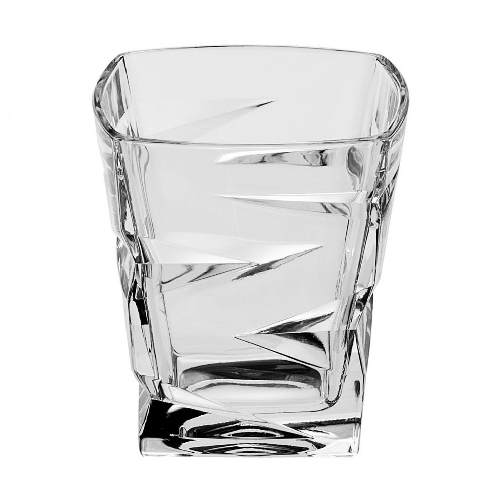 ZIG ZAG KRIŠTÁĽOVÉ POHÁRE NA WHISKY 300 ml - 6 kusov